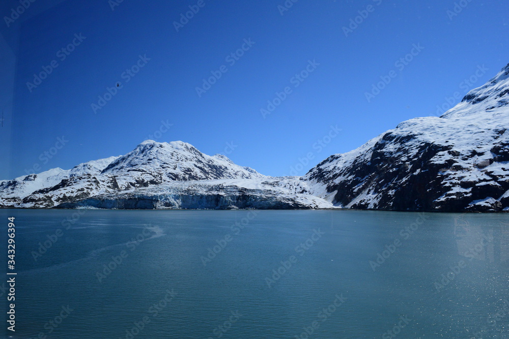 A sunny day in Glacier bay, Alaska