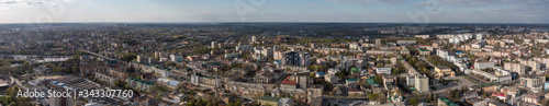 City of Rivne Ukraine panorama