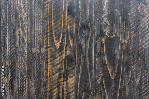 old wooden surface cracked with natural pattern
