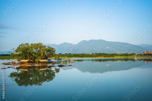 Dapo Pond, a lake in Chishang, Taitung, taiwan