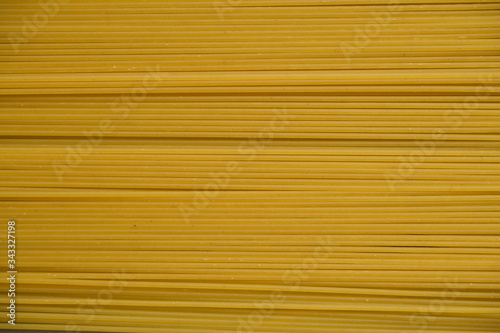 Spaghetti on the grey background