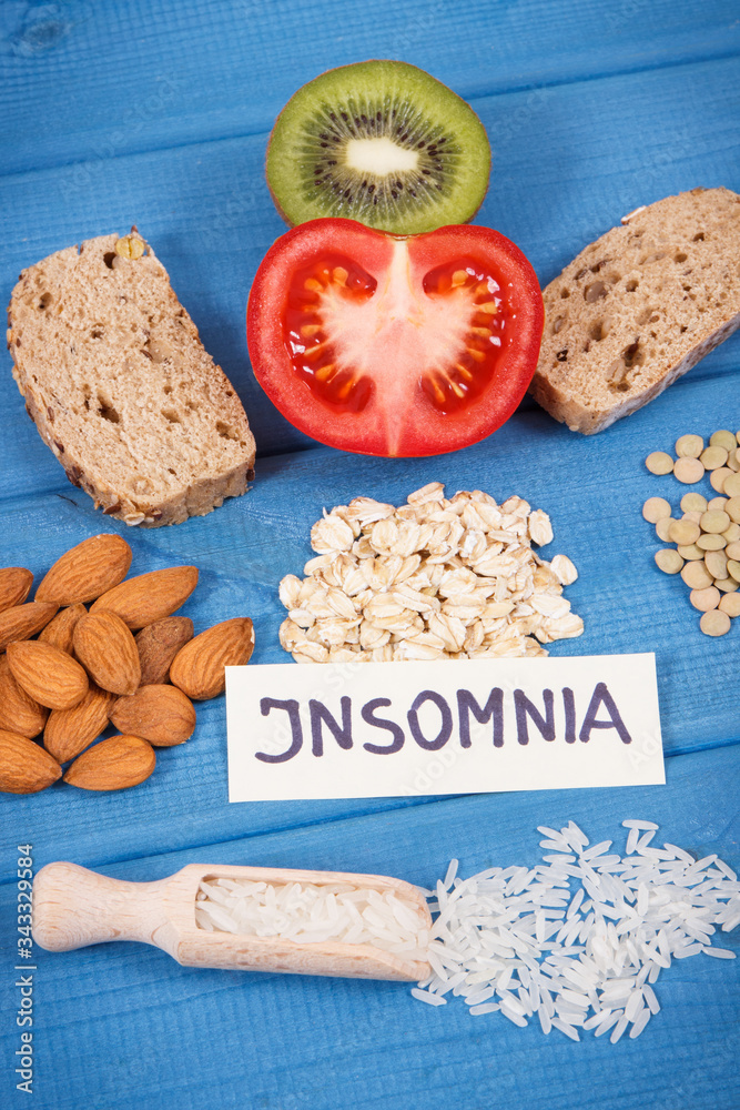 Best natural food containing melatonin and tryptophan. Healthy sleep Best natural food containing melatonin and tryptophan. Healthy sleep