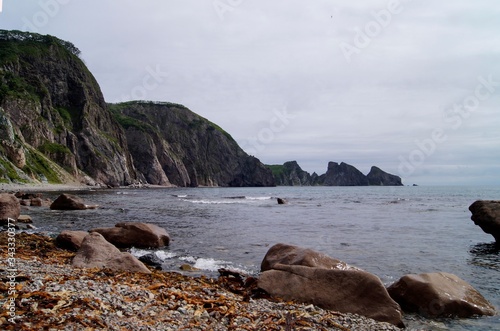 rocks on the coast