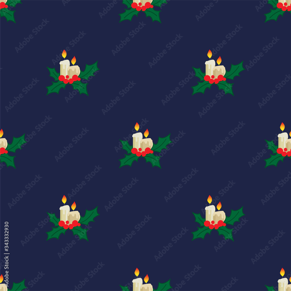 Christmas Candle. Happy New Year and Christmas. Christmas Candle. Happy New Year and Christmas.