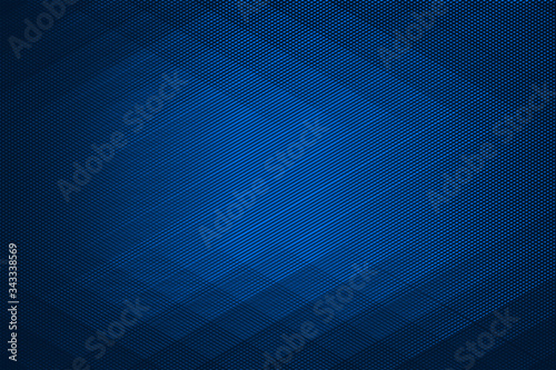 Abstract background template - Contemporary business texture blue tone with blue tiny triangle and line shapes. Diagonal strips and crossed lines. Vector illustration.