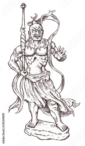 Wallpaper Mural 仁王 Torontodigital.ca