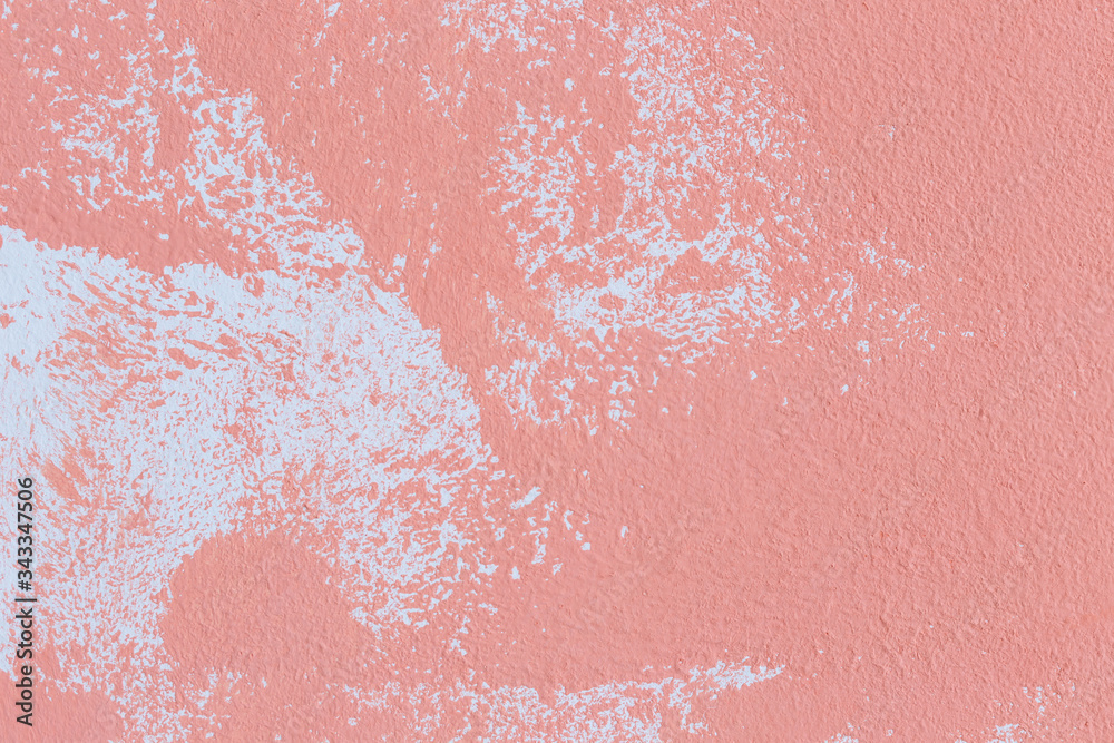Fototapeta premium close-up of peeling painted wall, copy space.