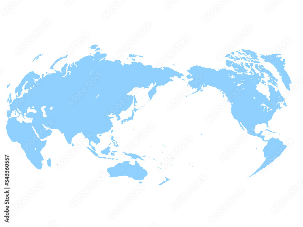 世界地図　日本地図　白バック　南北アメリカ　ヨーロッパ　ビジネスイメージ　地図