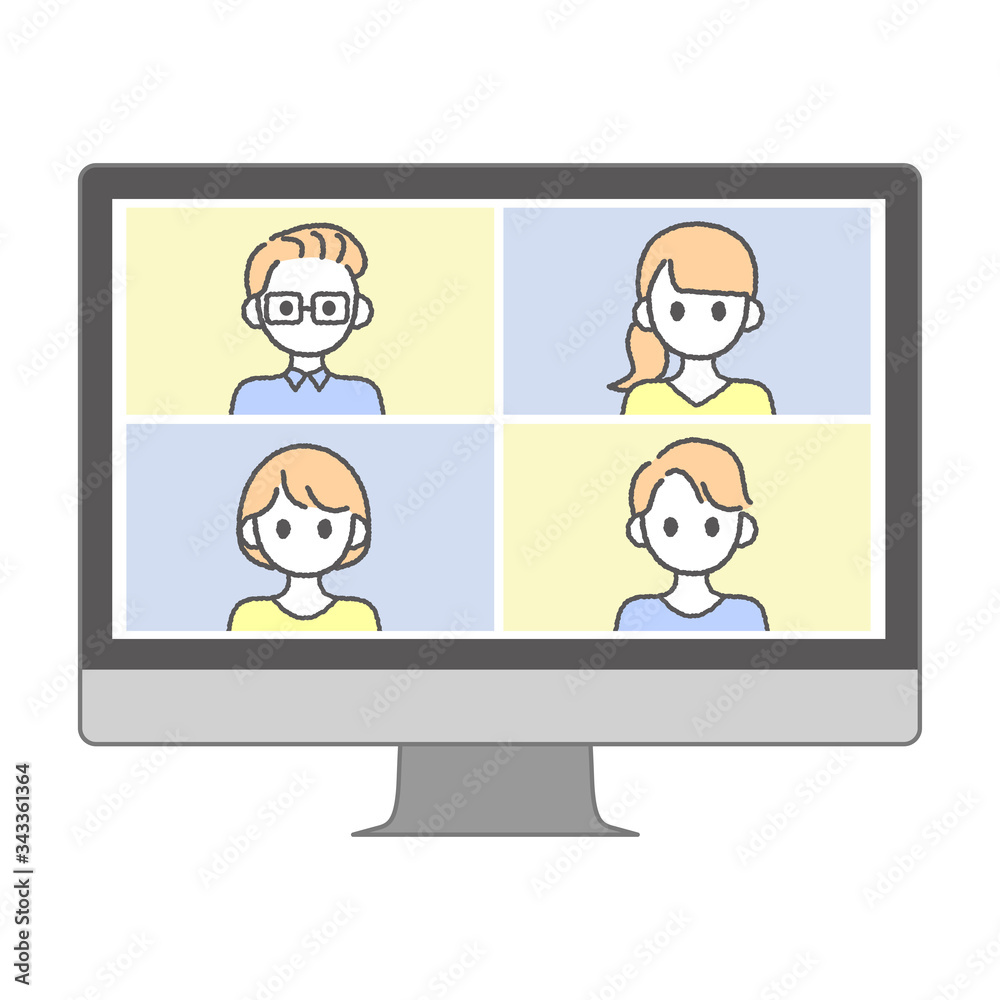 Perform remote work videophone calls conferences and meetings using a computer or mobile Perform remote work videophone calls conferences and meetings using a computer or mobile
