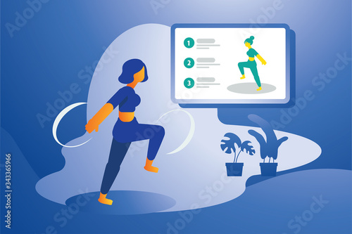 yoga course at home
