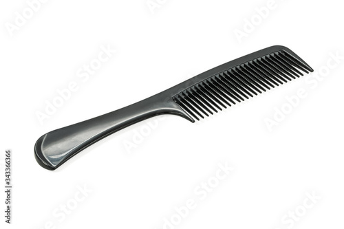 male flat black comb