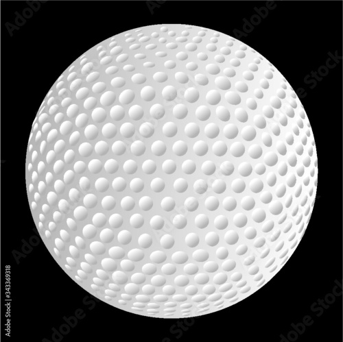 Golf sports print embroidery graphic design vector art