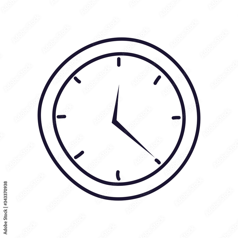 wall clock , line style icon wall clock , line style icon