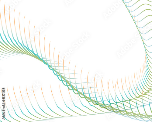 Abstract background blend wave line design for Wallpaper, Banner, Background, Card, Book Illustration, landing page