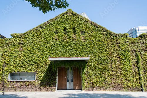 The architecture of Huashan 1914 Creative Park  in Taipei, Taiwan photo