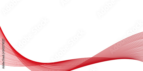 red wavy background