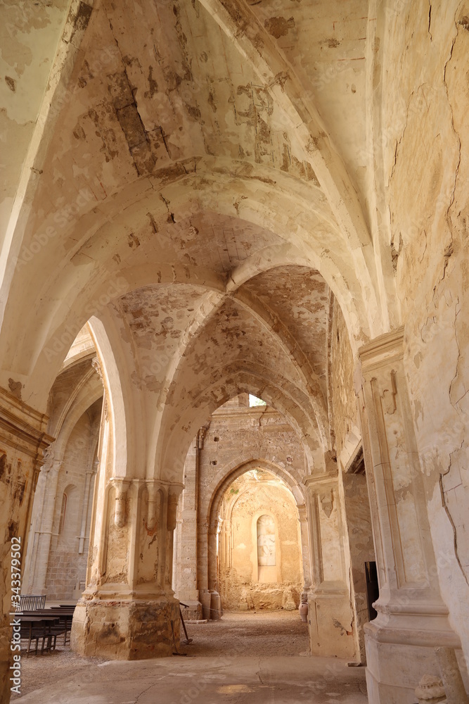 Interior Monasterio de Piedra