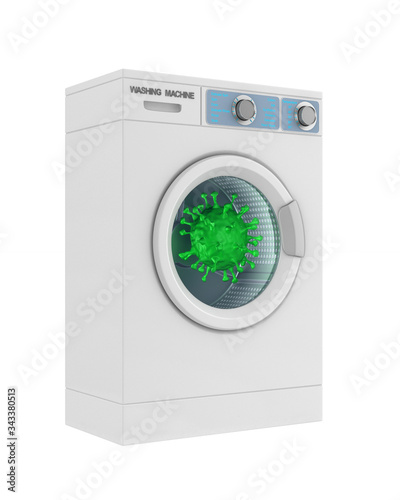 washing machine and virus o...
