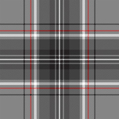 Fotobehang Grijs patronen Schotse tartan ruit in zilvergrijs  © SolaruS