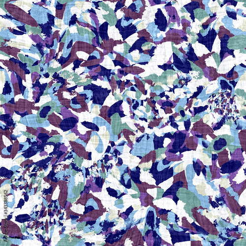 Retro seamless scribble glitch pattern. Modern printed abstract woven linen texture background. Vintage grey 1950s decorative all over print. Bold sketchy doodle graphic tile

