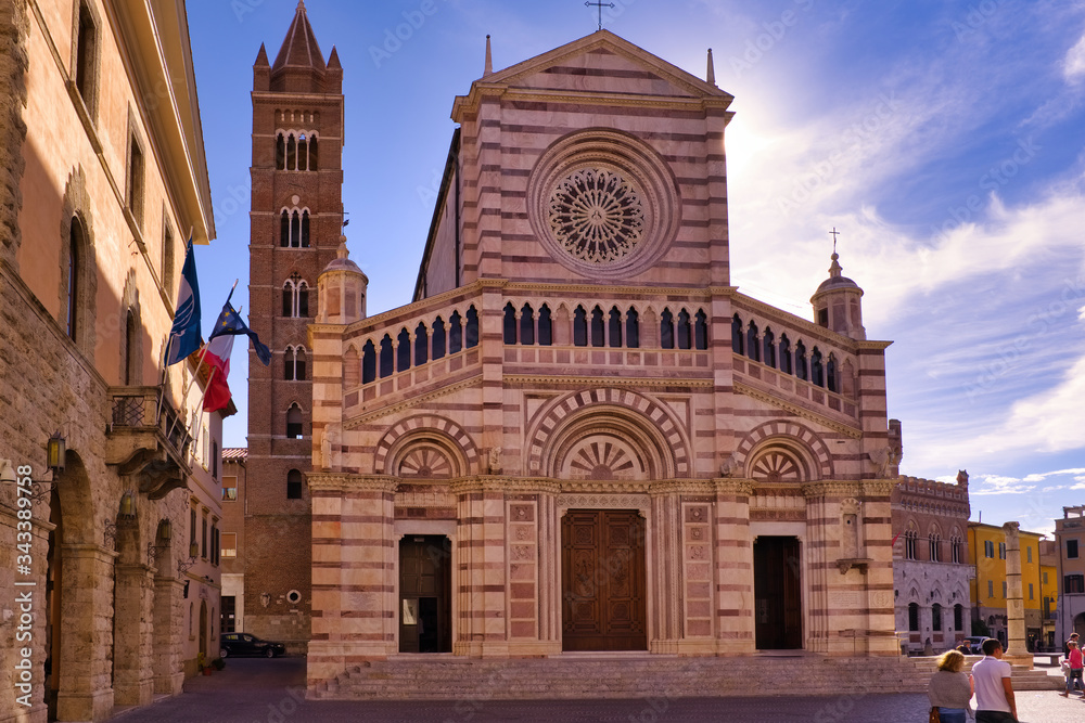 Cathedral of Grosseto Tuscany Italy