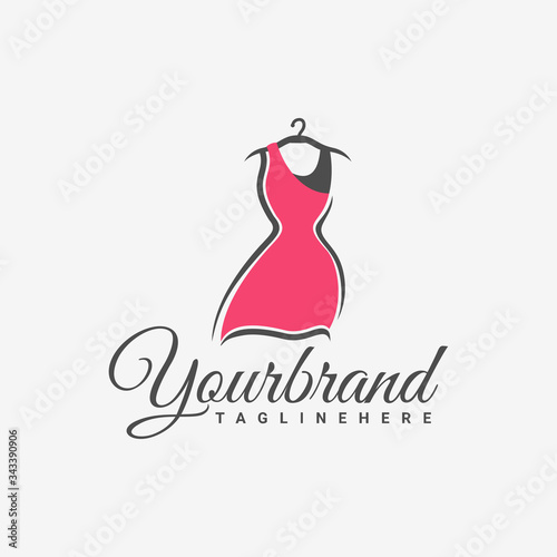 Clothing & Fashion Logo design vector template.