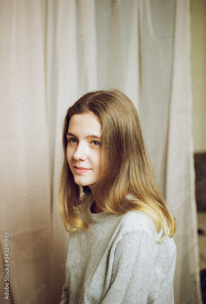 Fototapeta premium A beautiful young woman 