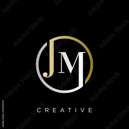 jm company logo design