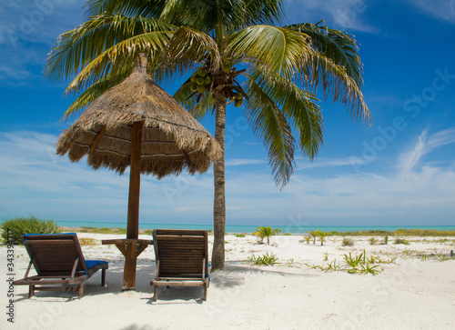 Camastro en Isla de Holbox, México