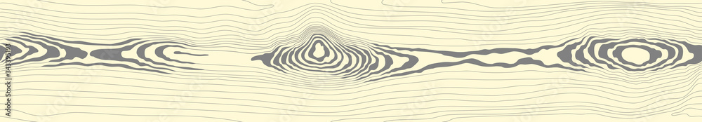 Naklejka premium Wood boards. Seamless pattern. tree grain texture. Abstract light background. Drawing of a wood saw, dense lines. Vector illustration