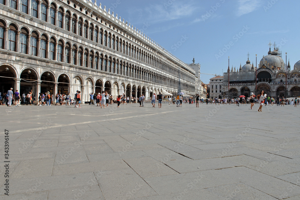 Place San Marco à Venise, Italie