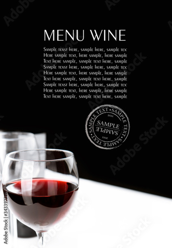 Menu wine project
