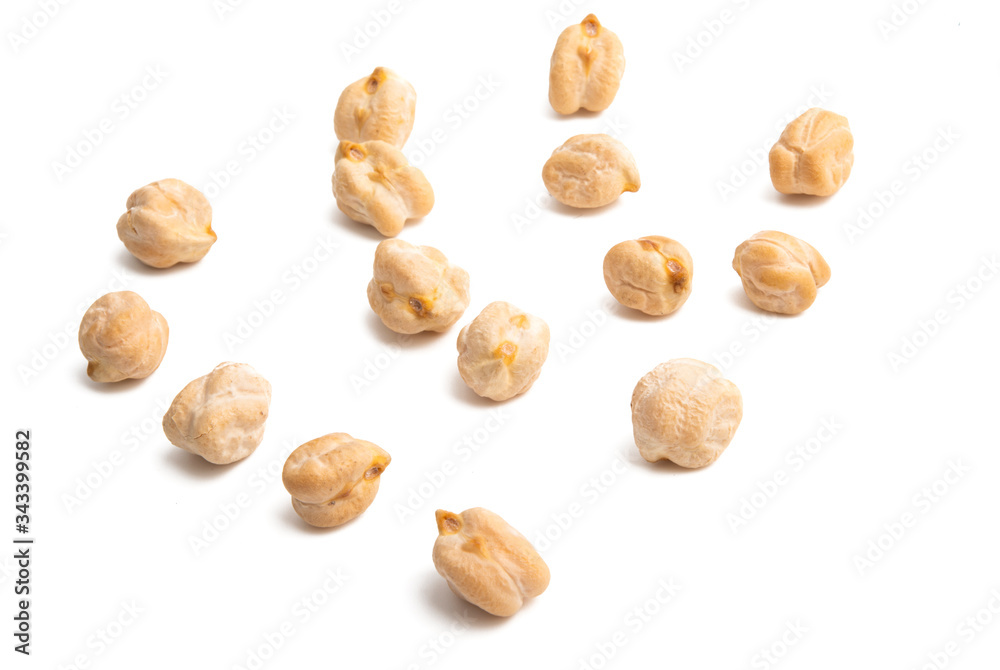 chickpeas isolated chickpeas isolated