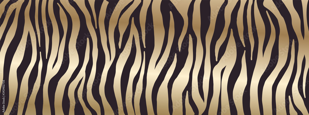 Luxury animal skin background, Golden zebra skin pattern, Gold tiger skin background vector illustration. Luxury animal skin background, Golden zebra skin pattern, Gold tiger skin background vector illustration.