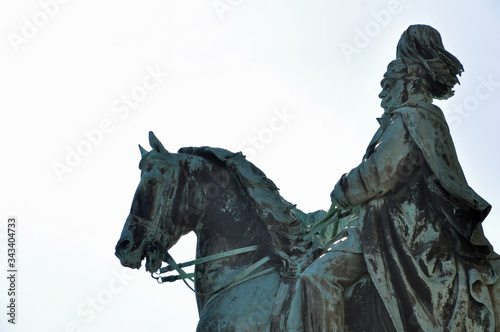 Kaiser Wilhelm I Denkmal auf Burg Hohensyburg, Deutschland © Stihl024