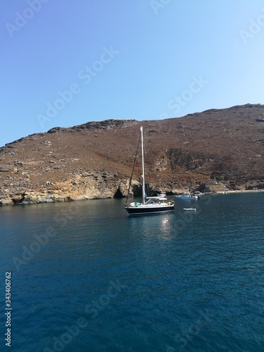 sailboat on the sea