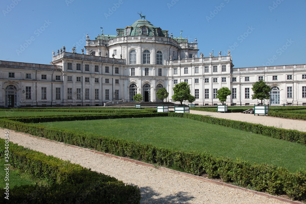 The hunting residence of Stupinigi, one of the 18th century Residences of the Royal House of Savoy, part of the UNESCO World Heritage Sites list