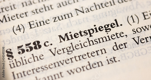 Mietspiegel in § 558c BGB
