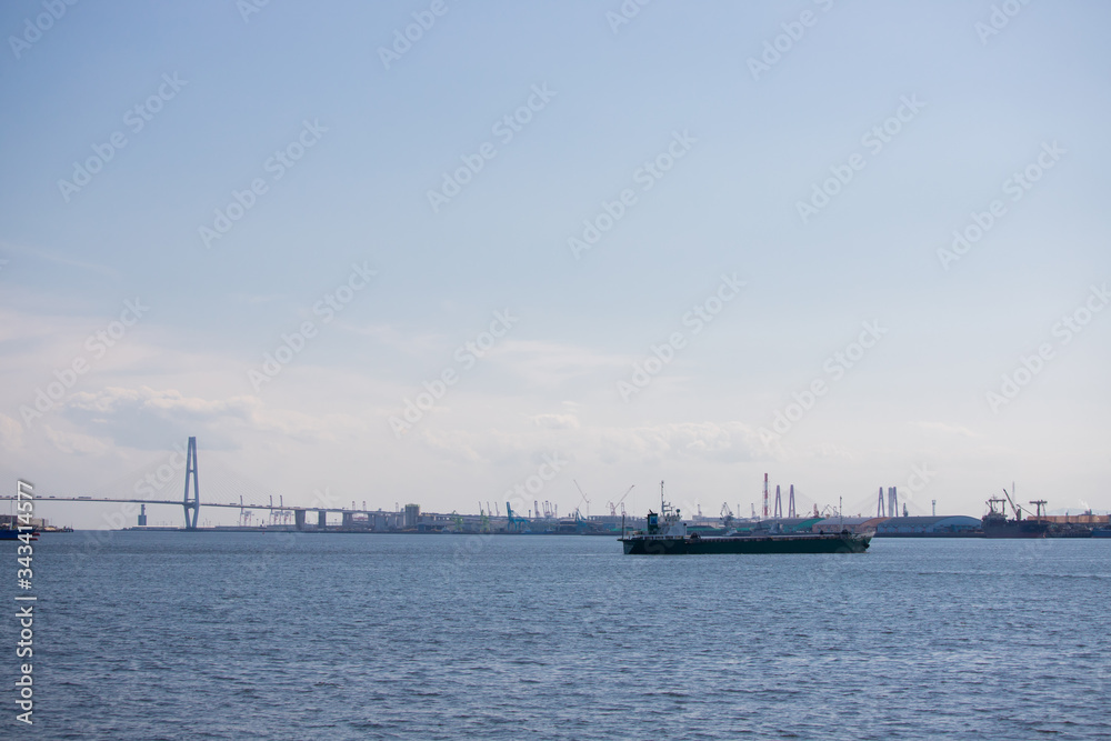 名古屋港から見た海の橋