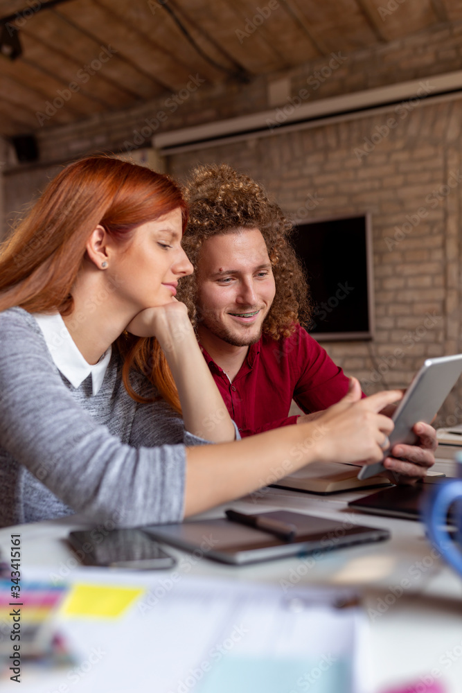 Software developers working together Software developers working together