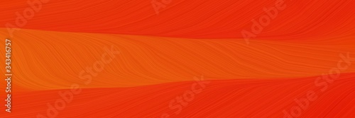 elegant moving cover with orange red, strong red and crimson colors. fluid curved flowing waves and curves