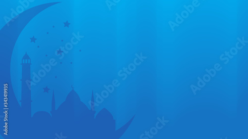 blue islamic background wallpaper