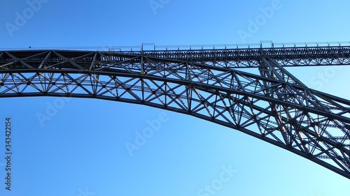 bridge over a river in Porto