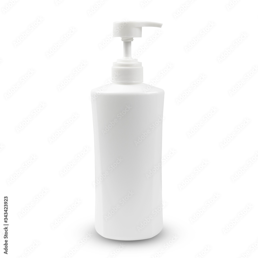 white bottle pump dispenser mockup isolated on white background with clipping path white bottle pump dispenser mockup isolated on white background with clipping path