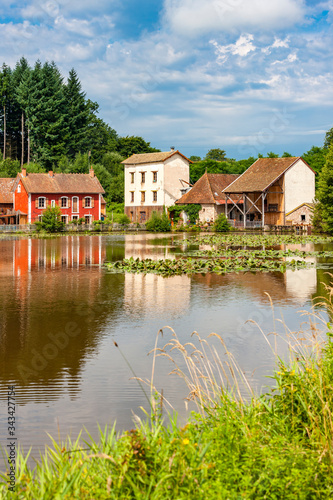 water mill in Burgundy, France © Richard Semik
