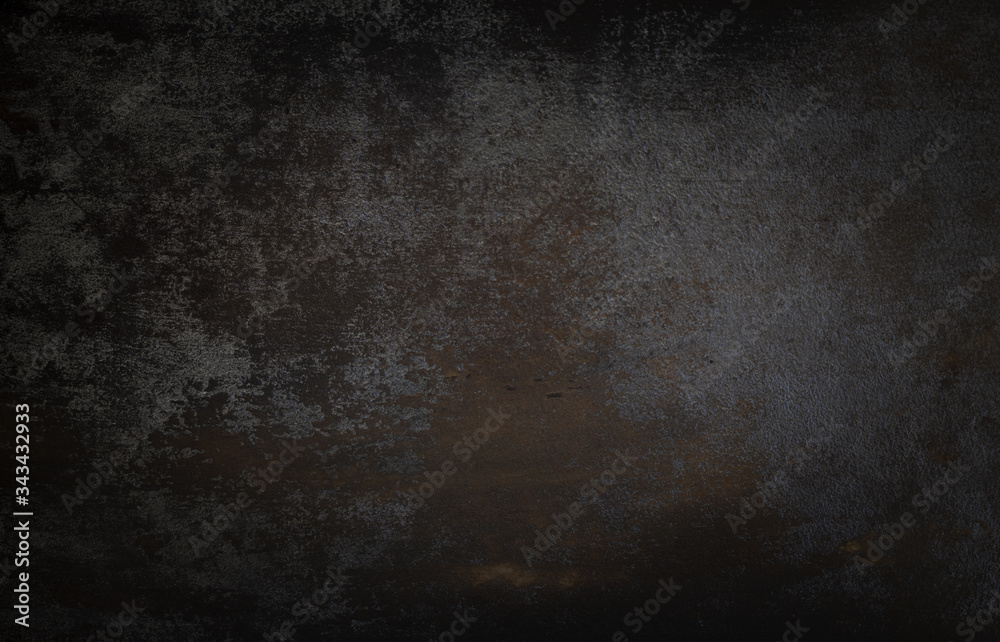 dark wall background. Empty workplace, in front of an abstract package. dark wall background. Empty workplace, in front of an abstract package.