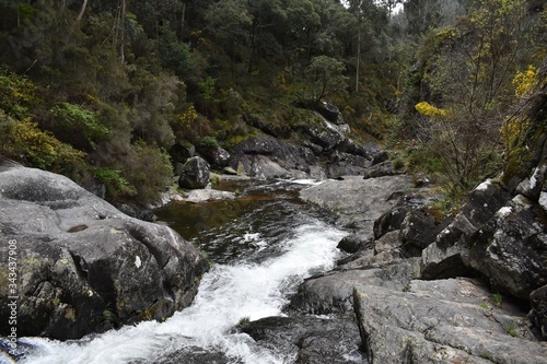 river in a mountain