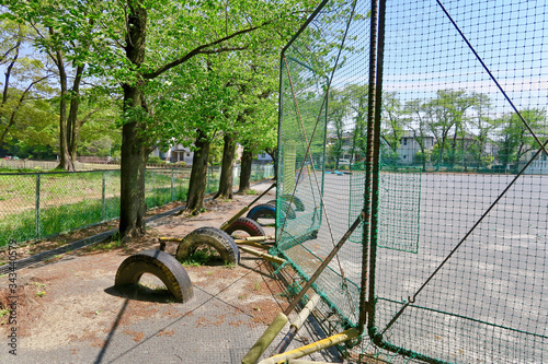 小学校の校庭