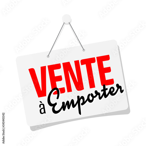 Vente à emporter