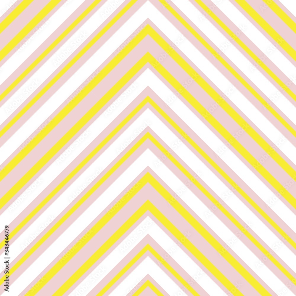 Fototapeta Pink Chevron Diagonal Stripes seamless pattern background